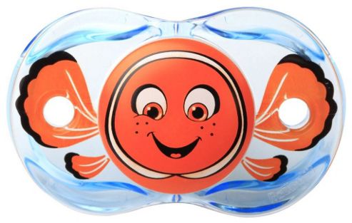 Image of Raz-baby Keep It Kleen Pacifier Dummy Fish Design