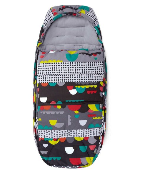 Image of Mamas & Papas - Cold Weather Footmuff - Fairground Red