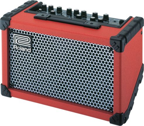 Image of Roland Cube Street Red Battery Powered Stereo Amplifier
