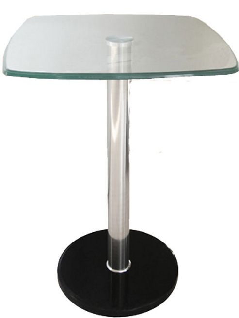 Image of Orsett Clear Glass Lamp Table
