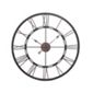 Metal Skeletal wall clock, large
