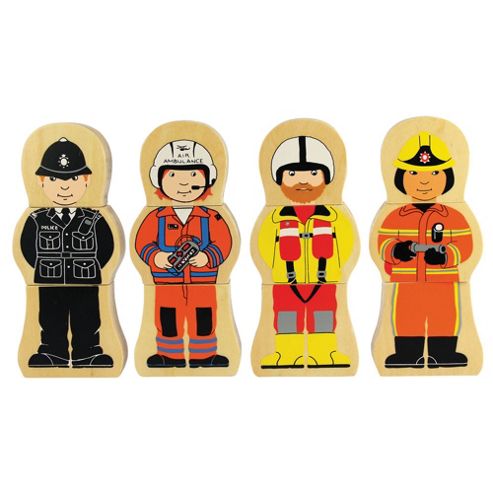 Image of Bigjigs Toys Bj670 People Who Help Us Magnetic Puzzle