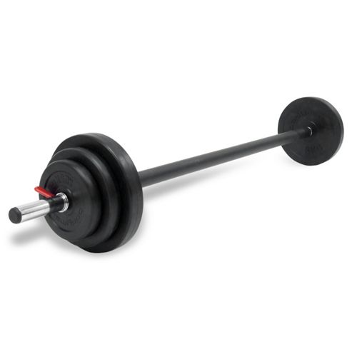 Image of Bodymax 20kg Rubber Studio Barbell Set