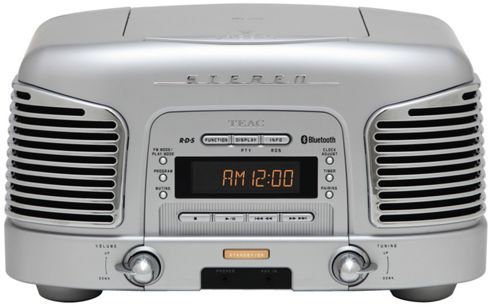 Image of Teac Sld930 Cd/fm/am Retro Hifi System With Bluetooth (silver)