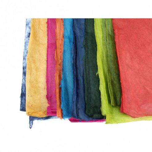 Image of Mountain Paper - Lokta Mixed Colour- 30gsm 50 X 75cm - 50pk