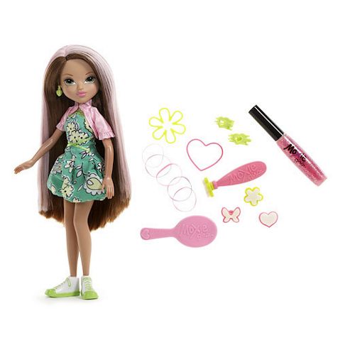 Image of Moxie Girlz Magic Hair Stamp Designer - Monet Doll