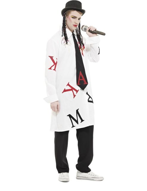 Image of Adult Boy George 80s Costume Standard