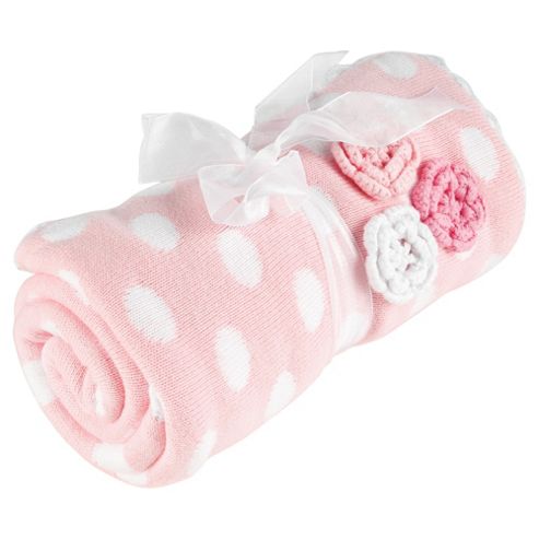 Image of Tesco Pram Blanket - Knitted Betsy