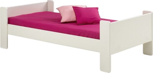 Image of Home Essence Kids Single Bed Frame - White