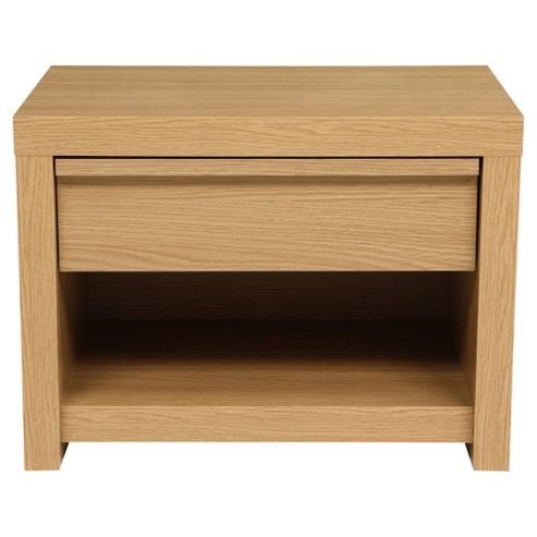 Image of Tribeca 1 Drawer Bedside Oak