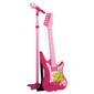 Bontempi iGirl Pink Electric Guitar with Microphone and Stand