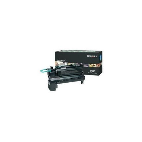 Image of Lexmark C792, X792 Black Return Program Print Cartridge (6k)