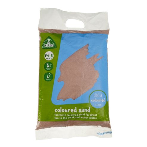 Image of Elc Pink Coloured Play Sand - 5kg Bag