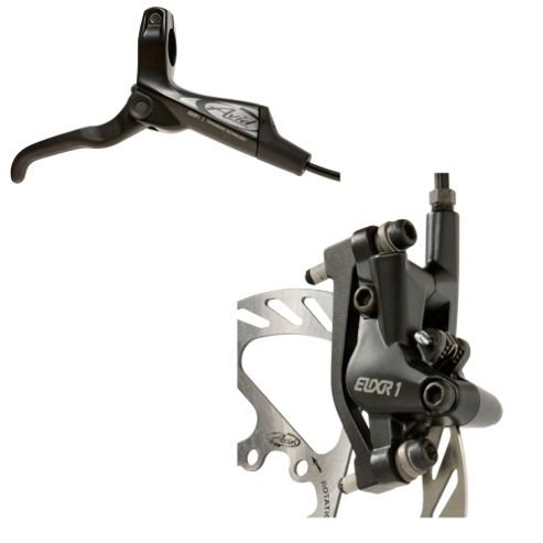 Image of Avid Elixir 1 - Black - Front - 160mm - G2cs (is And Post Mount)