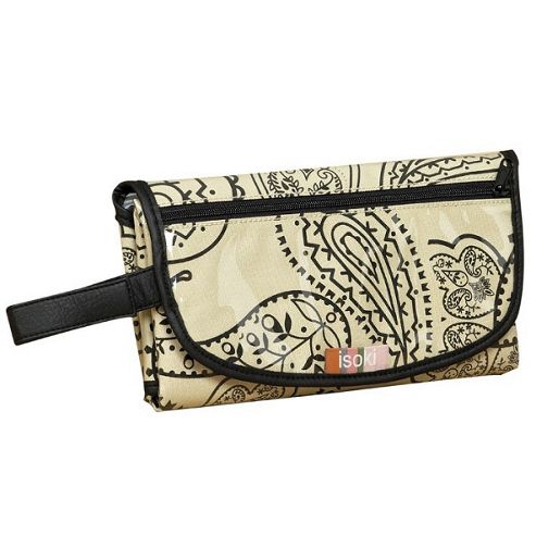 Image of Isoki Change Mat Clutch Bag Retro Paisley