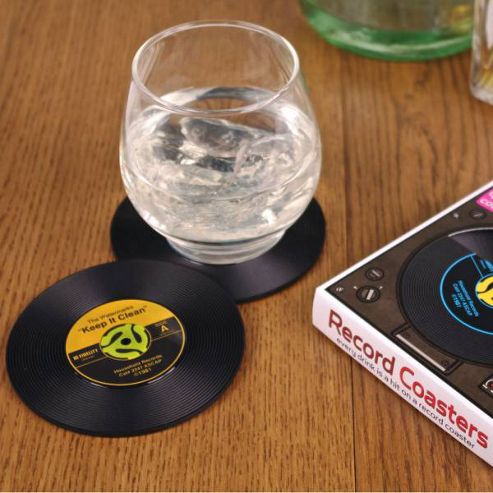 Image of Fred Record Coasters Vinyls