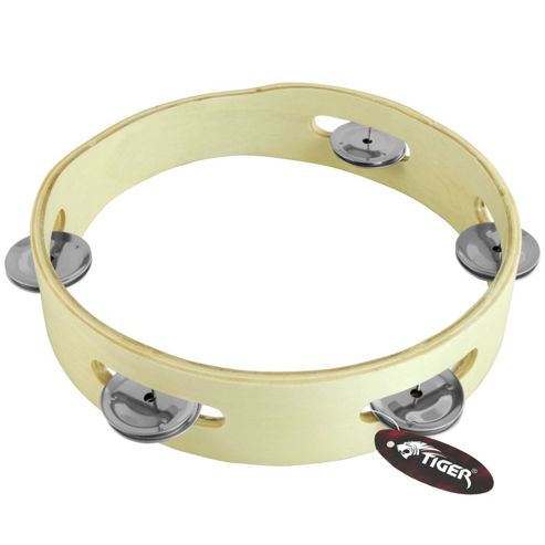 Image of Tiger 8" Headless Wood Tambourine