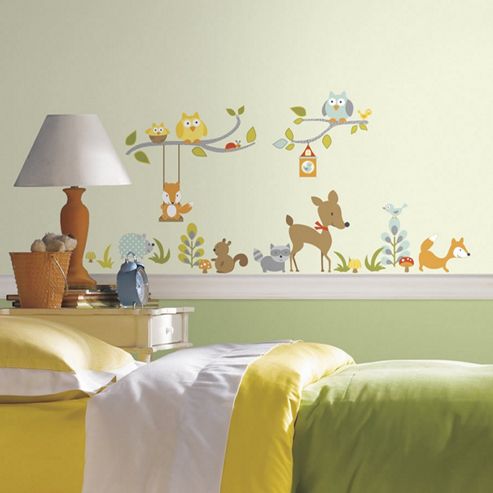 Image of Woodland Fox And Friends Decals