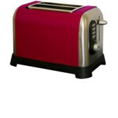 Sabichi 98696 Manhattan Toaster 2 Slice Red