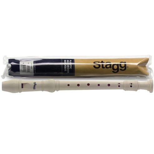 Image of Stagg Soprano Recorder Cream