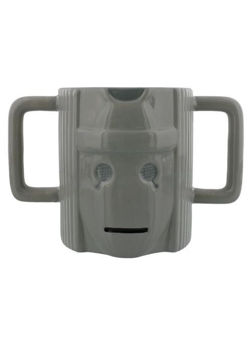 Image of Doctor Who Cyberman Moulded Dr Who 10oz Ceramic Mug