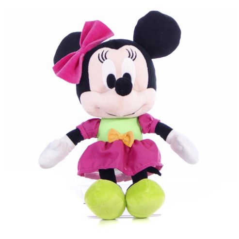 Image of 10" I Love Minnie Mouse Pink And Green Party Dress
