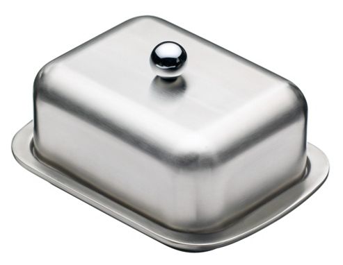 Image of Kitchencraft Master Class Deep Double Walled Insulated Butter Dish And Cover