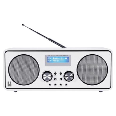 Image of Roth Dbt-003 Dab Radio With Bluetooth White