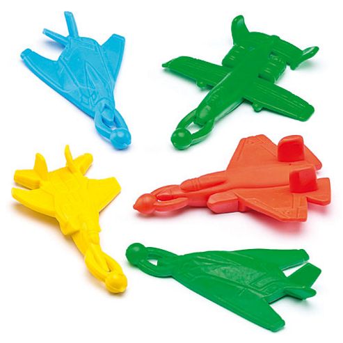 Image of Stretchy Flying Aeroplanes (pack Of 6)