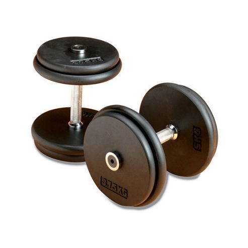 Image of Body Power Pro-style Dumbbells Set C: 37.5-45kg