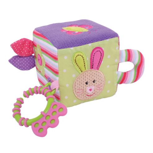 Image of Bigjigs Toys Bb503 Bella Activity Cube Soft Plush Toy