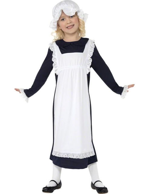 Image of Victorian Poor Girl - Child Costume 10-12 Years