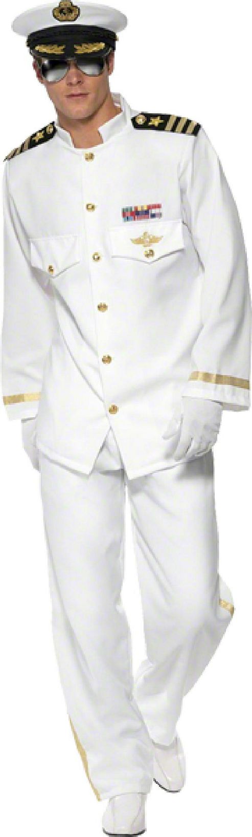 Image of Captain Deluxe - Adult Costume Size: 46-48