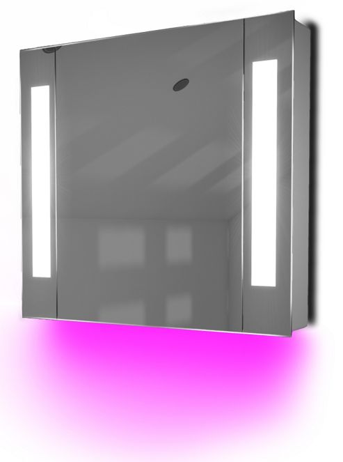 Image of Ambient Audio Demist Bathroom Cabinet With Bluetooth, Shaver & Sensor K64paud