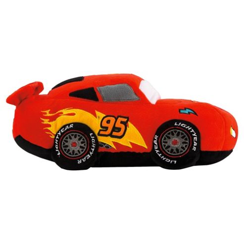 Image of Disney Cars Lightning Mcqueen Cushion Tesco Exclusive