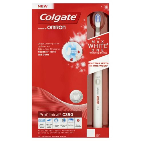 Image of Colgate Pro Clinical C350 Max White One Electric Toothbrush