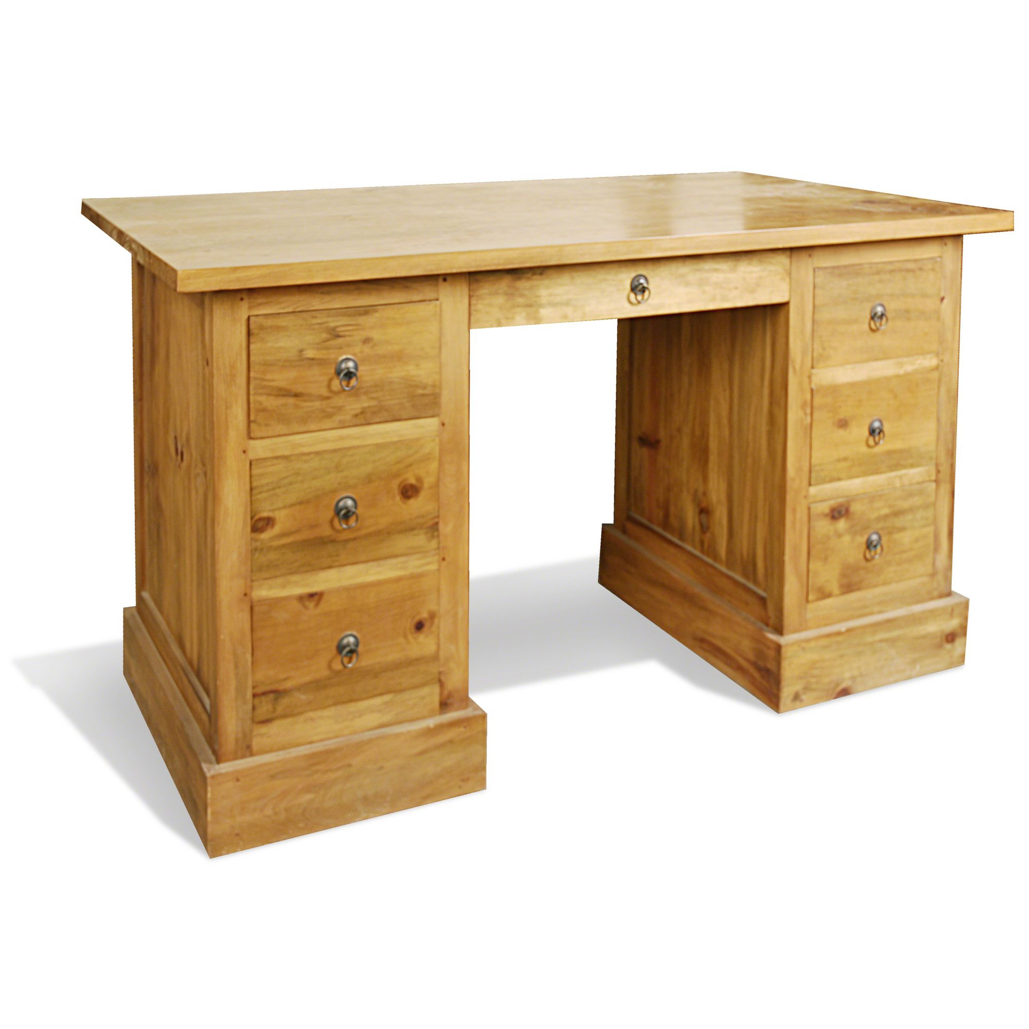 Oceans Apart Vintage Pine Writing Desk at Tesco Direct