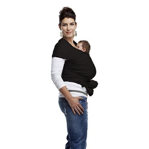 Image of Bykay Essential Jersey Baby Carrier (black)