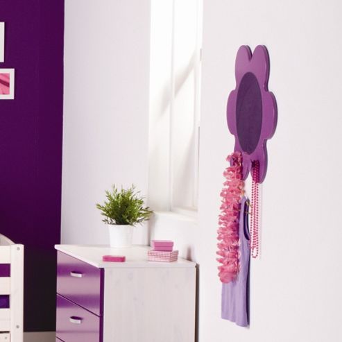 Image of Thuka Trendy Flowers Two Hanger Flower Wall Mirror