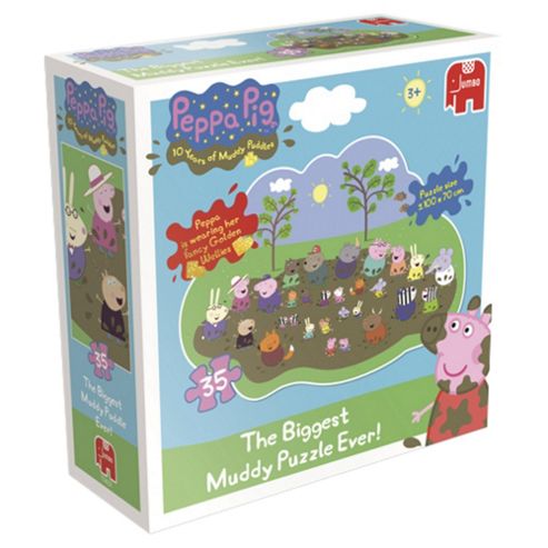 Image of Peppa Pig Biggest Muddy Puddle Puzzle