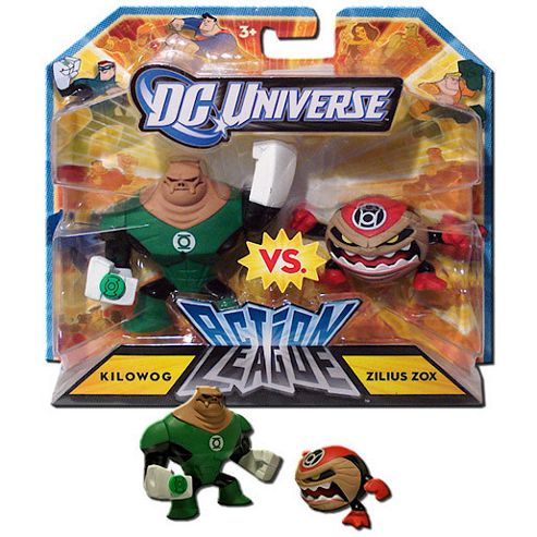 Image of Dc Universe Action League - Kilowog Vs. Zilius Zox Figures