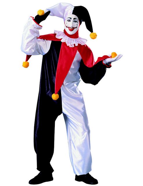 Image of Adult Jingles The Jester Clown Costume
