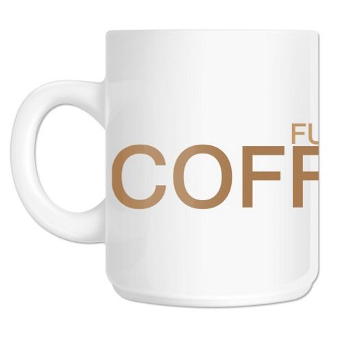 Image of Fueled By Coffee 10oz Ceramic Mug