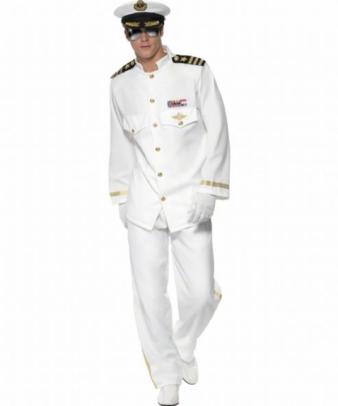 Image of Captain Deluxe - Adult Costume Size: 38-40