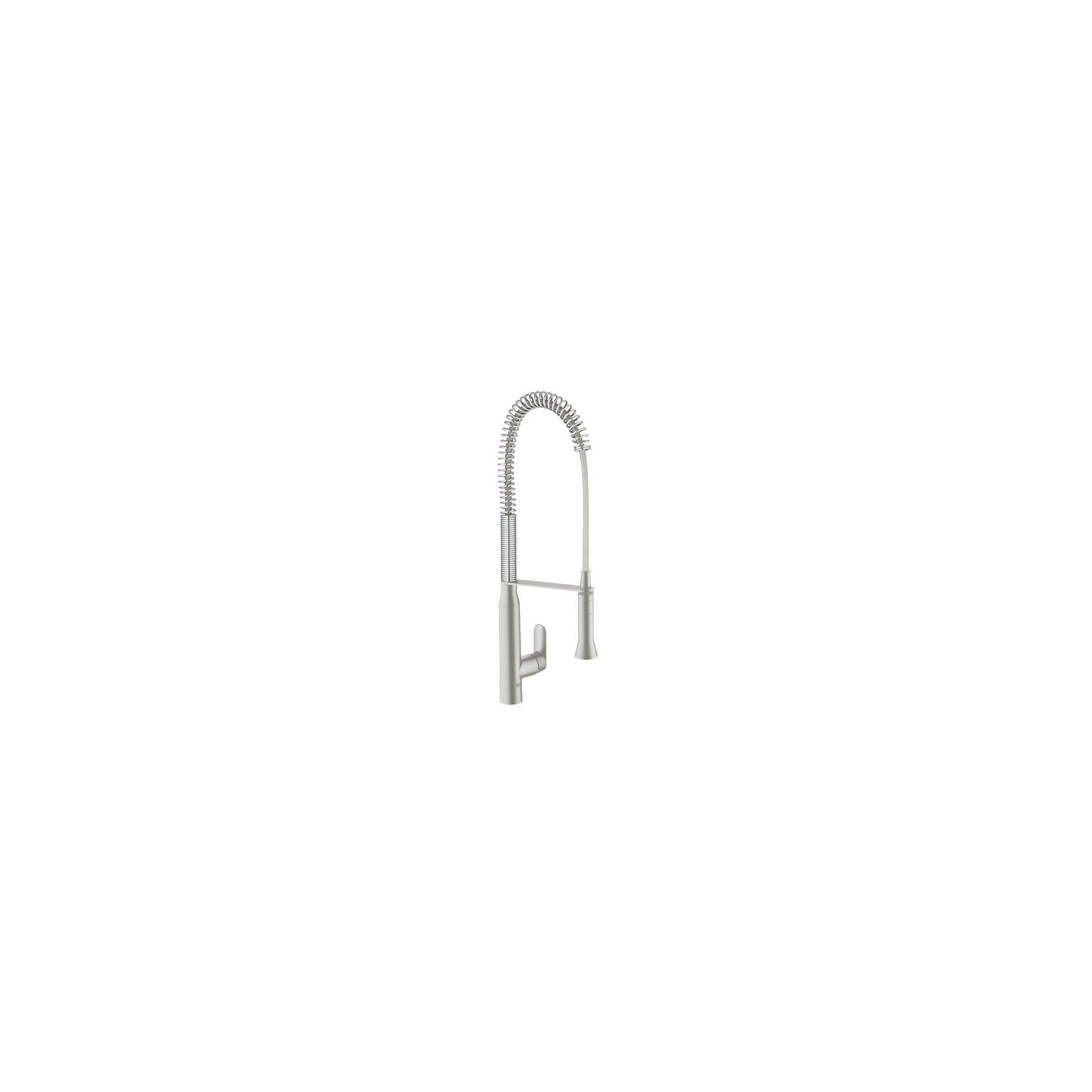 Grohe K7 Professional Mono Sink Mixer Tap, Single Handle, Stainless Steel at Tesco Direct