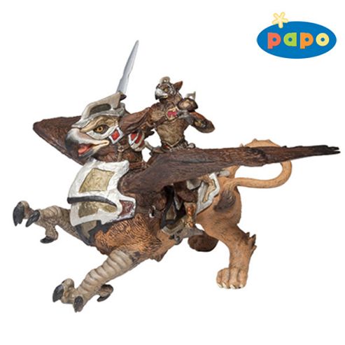 Image of Papo Fantasy - Bird Man And War Griffin