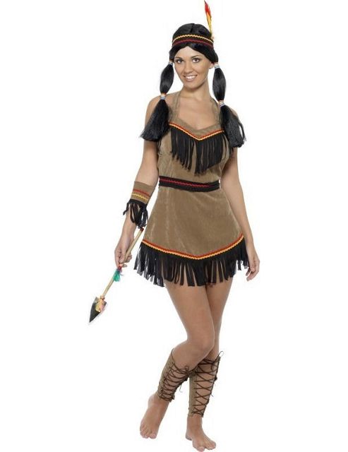 Image of Indian Woman - Adult Costume Size: 8-10