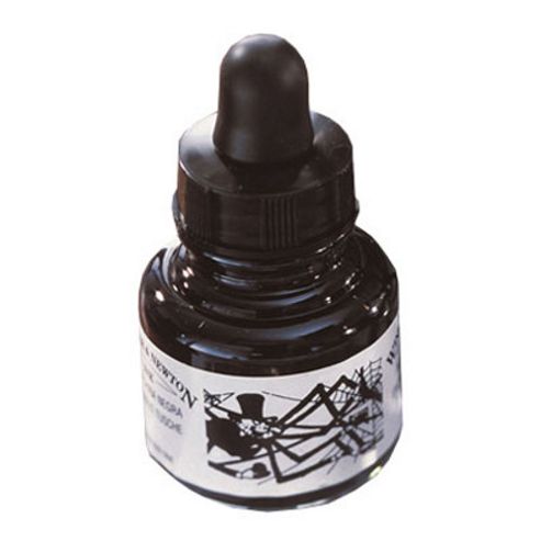 Image of W&n - Ink 30ml Dropper Black