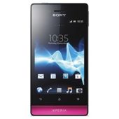 Tesco Mobile Sony Xperia™ Miro Black & Pink