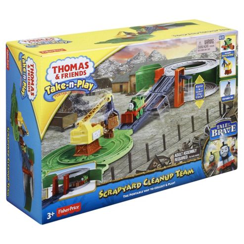 Image of Fisher-price Take-n-play Scrapyard Cleanup Team